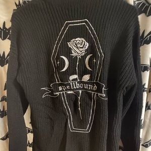 Hot Topic Spellbound button up cardigan